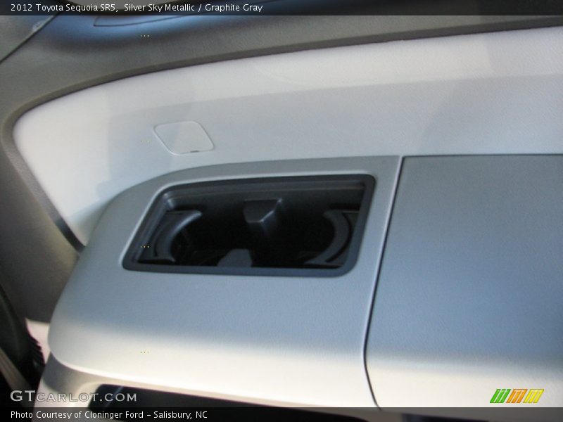 Silver Sky Metallic / Graphite Gray 2012 Toyota Sequoia SR5