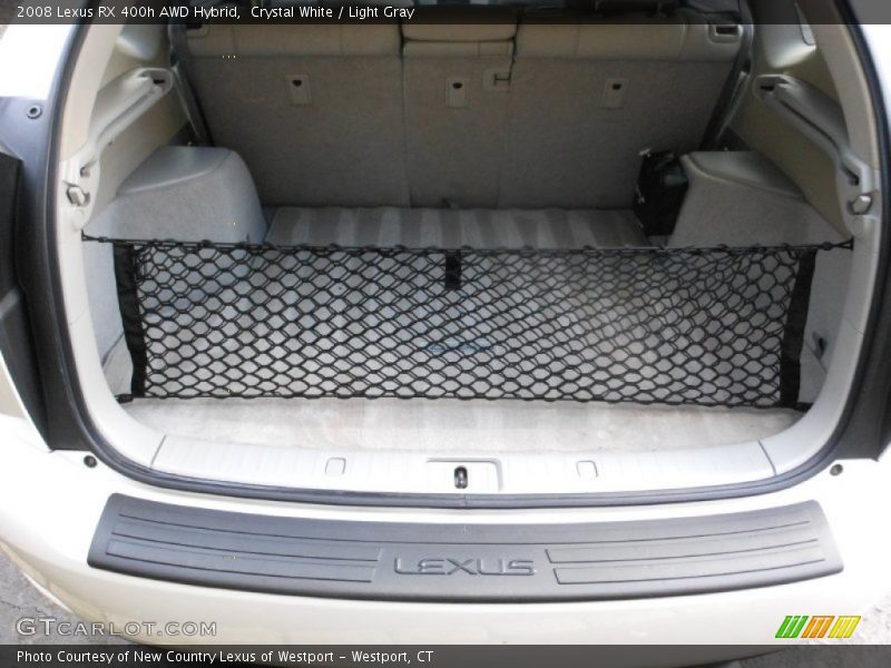 Crystal White / Light Gray 2008 Lexus RX 400h AWD Hybrid