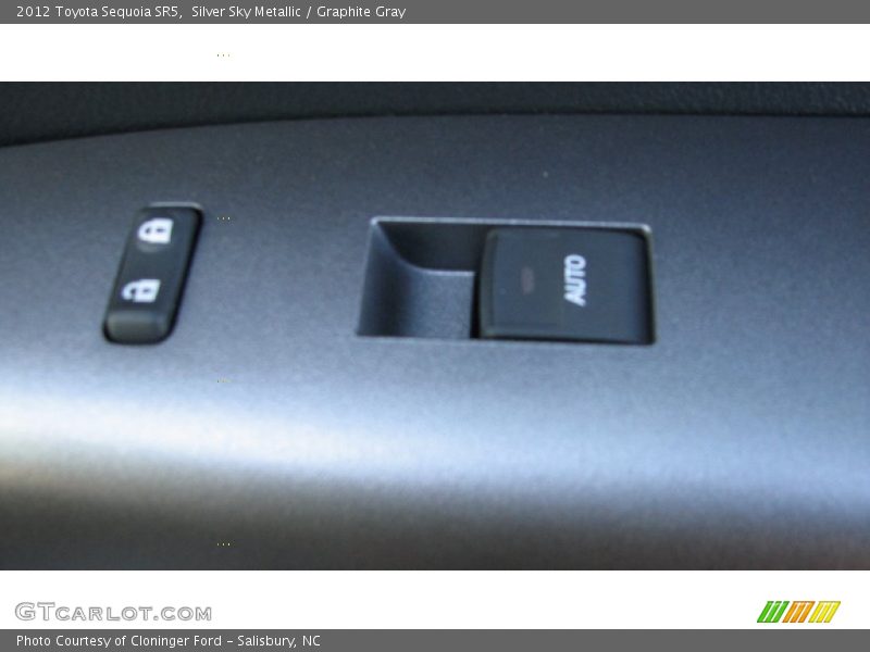 Silver Sky Metallic / Graphite Gray 2012 Toyota Sequoia SR5