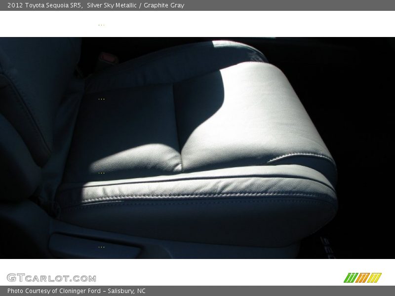 Silver Sky Metallic / Graphite Gray 2012 Toyota Sequoia SR5