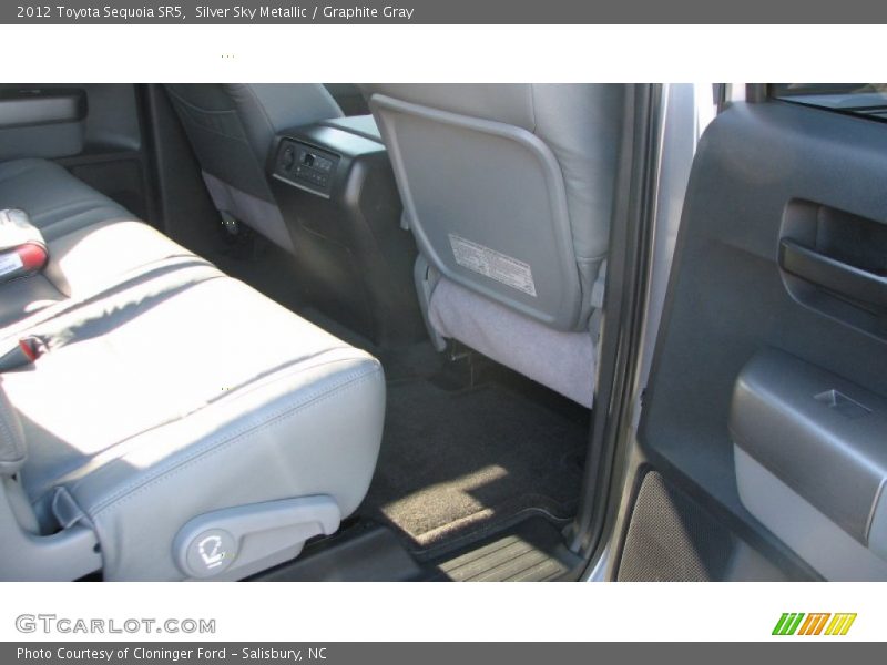 Silver Sky Metallic / Graphite Gray 2012 Toyota Sequoia SR5