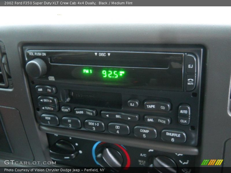 Black / Medium Flint 2002 Ford F350 Super Duty XLT Crew Cab 4x4 Dually