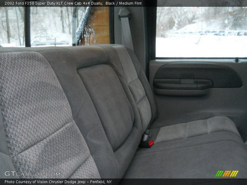 Black / Medium Flint 2002 Ford F350 Super Duty XLT Crew Cab 4x4 Dually