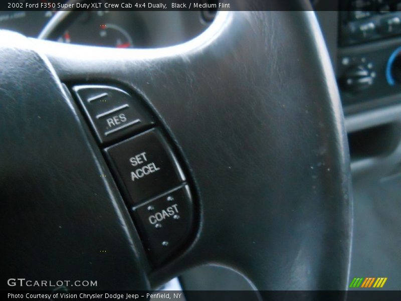 Black / Medium Flint 2002 Ford F350 Super Duty XLT Crew Cab 4x4 Dually