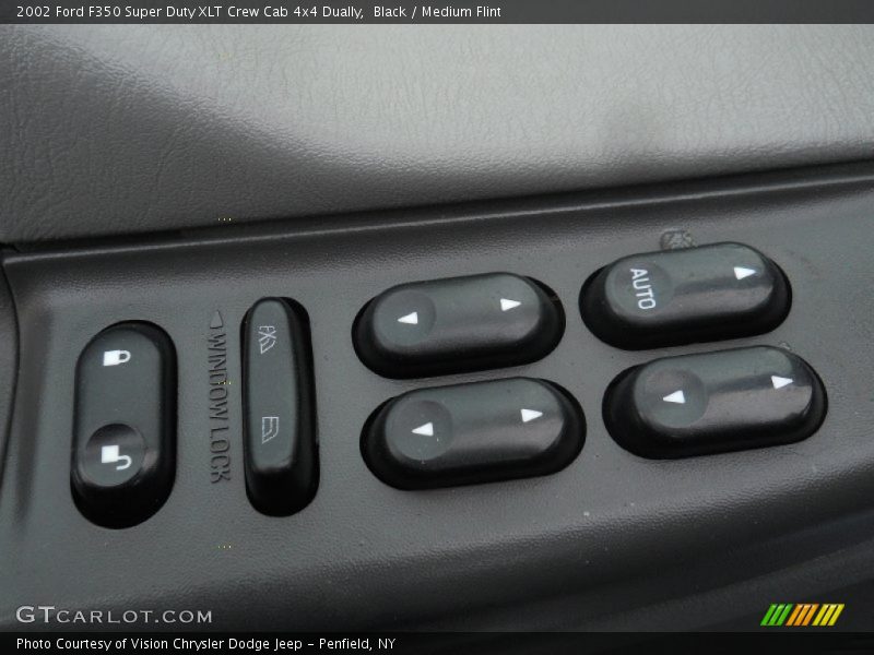 Black / Medium Flint 2002 Ford F350 Super Duty XLT Crew Cab 4x4 Dually