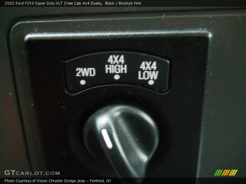 Black / Medium Flint 2002 Ford F350 Super Duty XLT Crew Cab 4x4 Dually