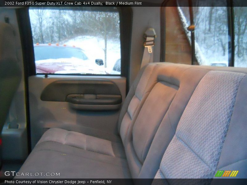 Black / Medium Flint 2002 Ford F350 Super Duty XLT Crew Cab 4x4 Dually