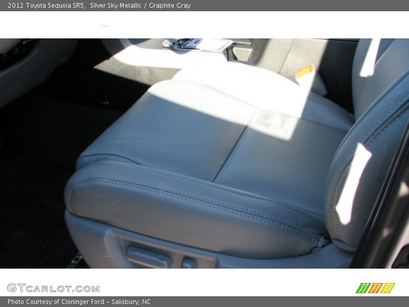 Silver Sky Metallic / Graphite Gray 2012 Toyota Sequoia SR5