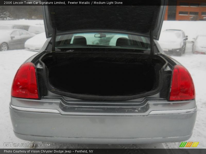Pewter Metallic / Medium Light Stone 2006 Lincoln Town Car Signature Limited