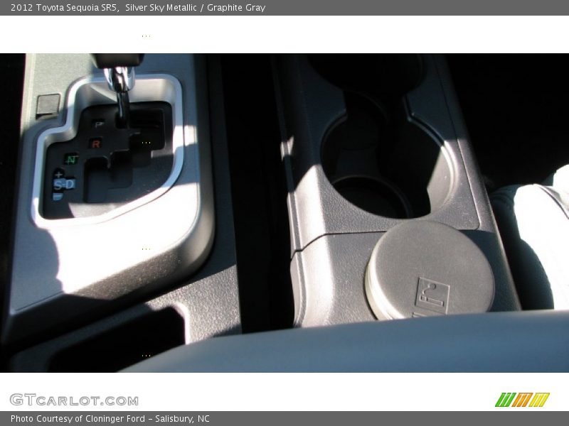 Silver Sky Metallic / Graphite Gray 2012 Toyota Sequoia SR5