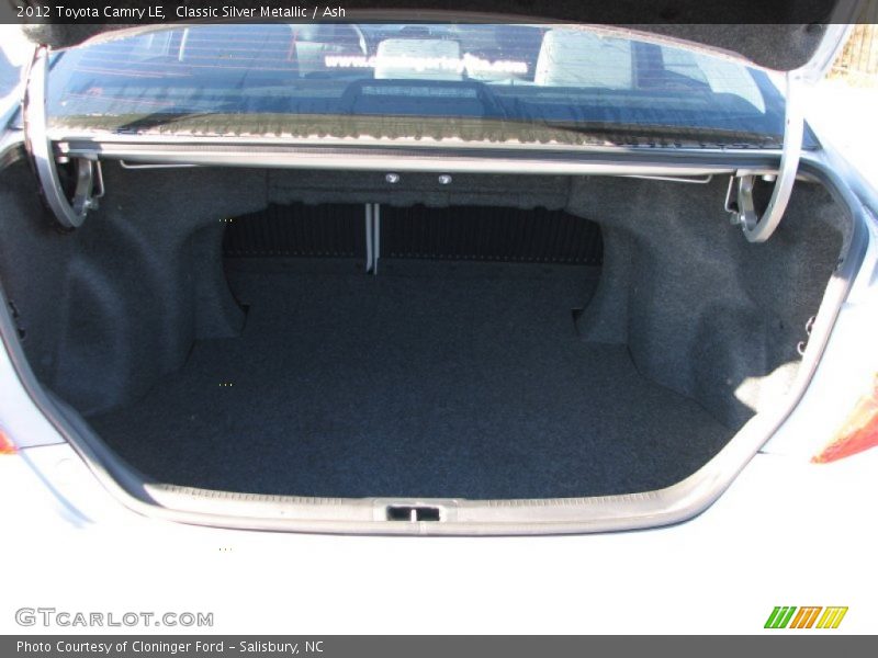 Classic Silver Metallic / Ash 2012 Toyota Camry LE
