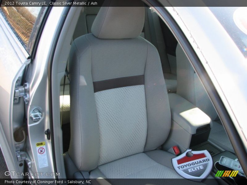 Classic Silver Metallic / Ash 2012 Toyota Camry LE