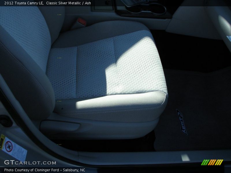 Classic Silver Metallic / Ash 2012 Toyota Camry LE
