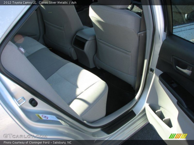 Classic Silver Metallic / Ash 2012 Toyota Camry LE