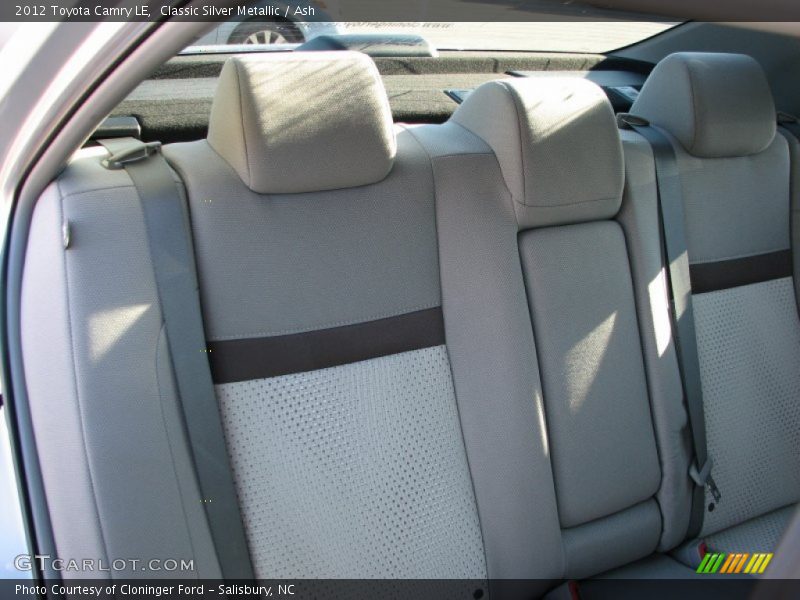 Classic Silver Metallic / Ash 2012 Toyota Camry LE