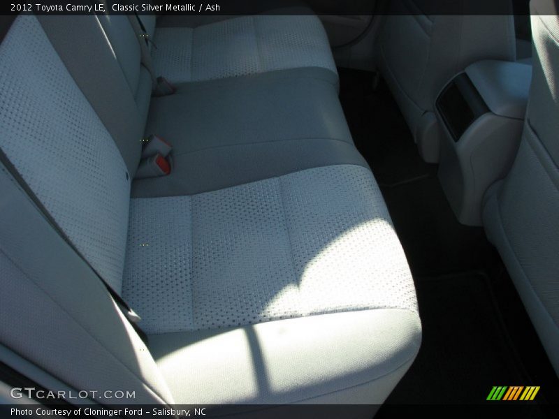 Classic Silver Metallic / Ash 2012 Toyota Camry LE