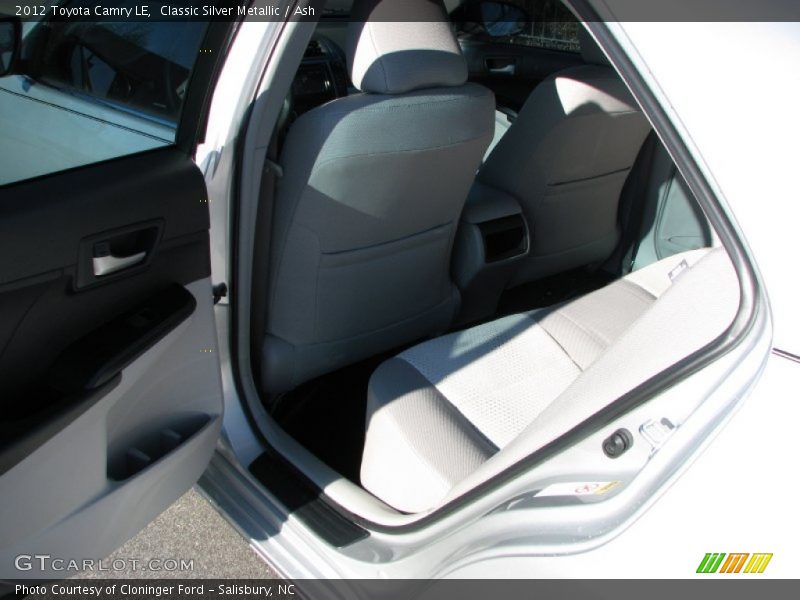 Classic Silver Metallic / Ash 2012 Toyota Camry LE