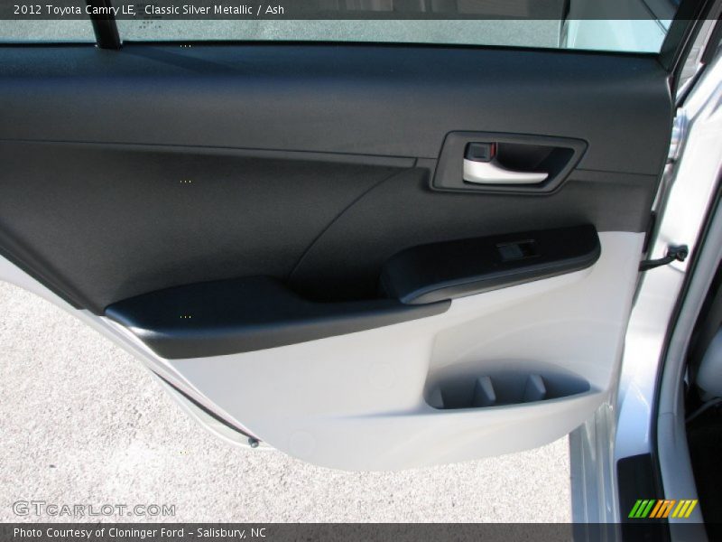 Classic Silver Metallic / Ash 2012 Toyota Camry LE
