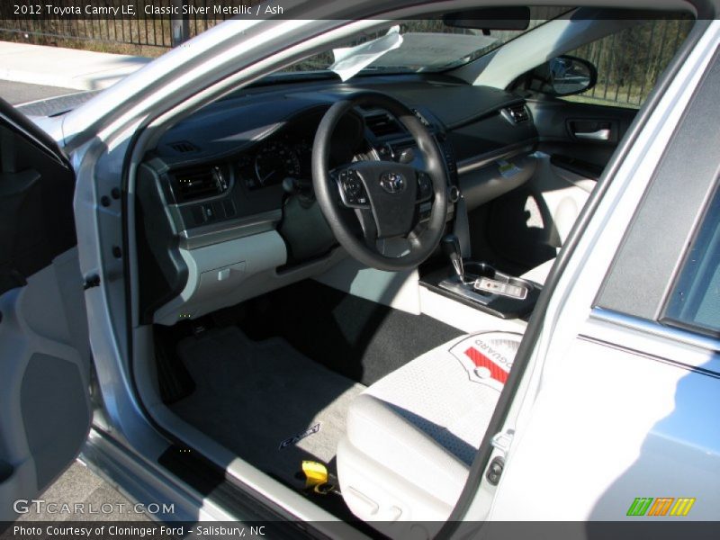 Classic Silver Metallic / Ash 2012 Toyota Camry LE