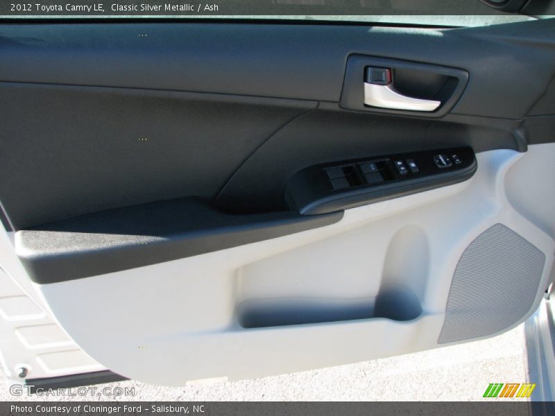 Classic Silver Metallic / Ash 2012 Toyota Camry LE