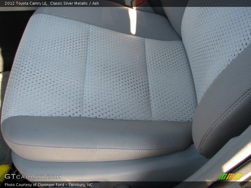 Classic Silver Metallic / Ash 2012 Toyota Camry LE