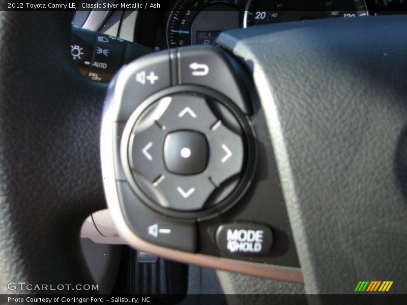 Classic Silver Metallic / Ash 2012 Toyota Camry LE