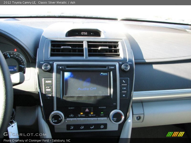 Classic Silver Metallic / Ash 2012 Toyota Camry LE