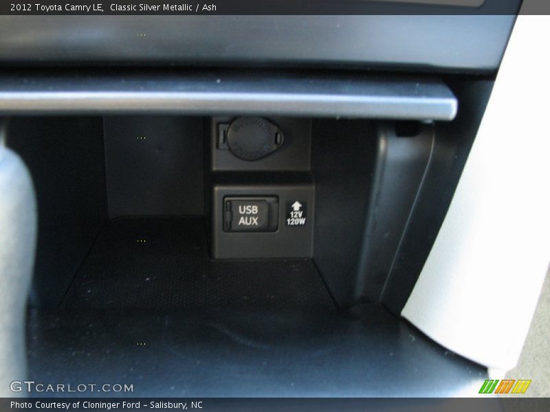 Classic Silver Metallic / Ash 2012 Toyota Camry LE