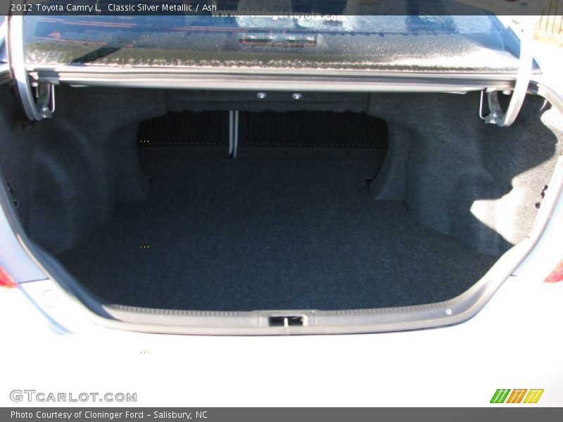 Classic Silver Metallic / Ash 2012 Toyota Camry L