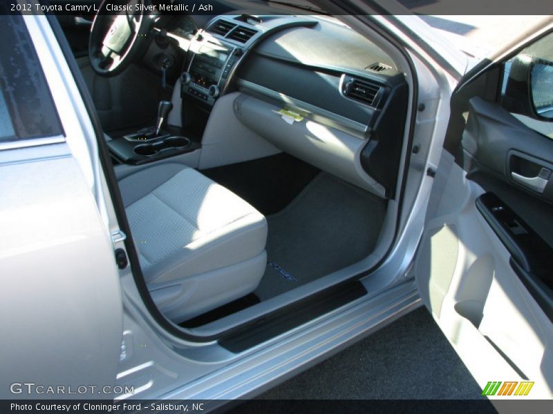 Classic Silver Metallic / Ash 2012 Toyota Camry L