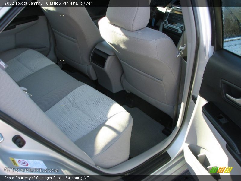 Classic Silver Metallic / Ash 2012 Toyota Camry L