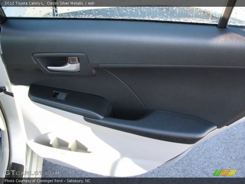 Classic Silver Metallic / Ash 2012 Toyota Camry L