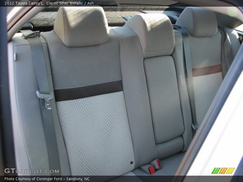 Classic Silver Metallic / Ash 2012 Toyota Camry L