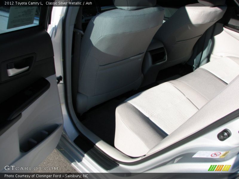 Classic Silver Metallic / Ash 2012 Toyota Camry L