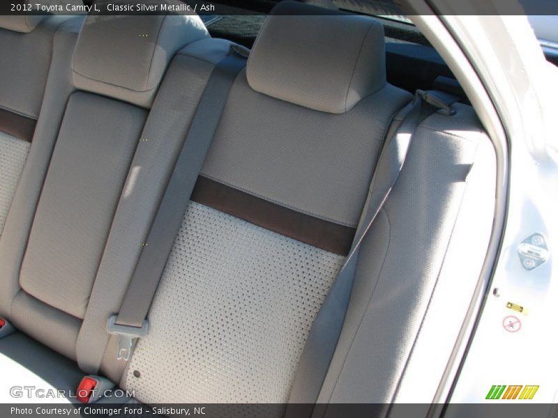 Classic Silver Metallic / Ash 2012 Toyota Camry L