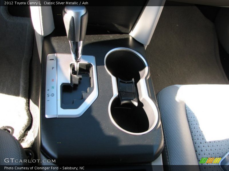 Classic Silver Metallic / Ash 2012 Toyota Camry L