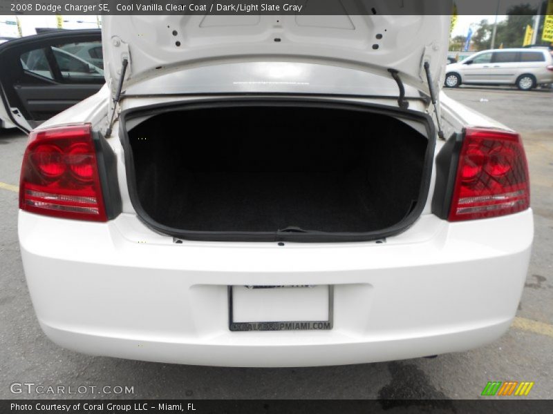 Cool Vanilla Clear Coat / Dark/Light Slate Gray 2008 Dodge Charger SE