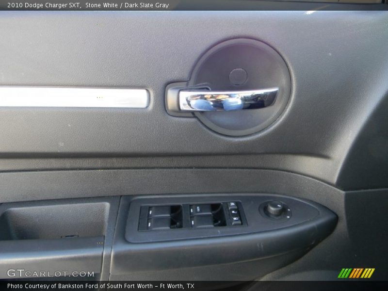 Stone White / Dark Slate Gray 2010 Dodge Charger SXT