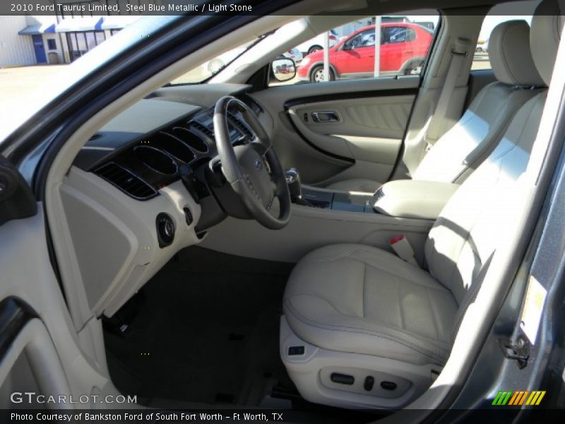 Steel Blue Metallic / Light Stone 2010 Ford Taurus Limited