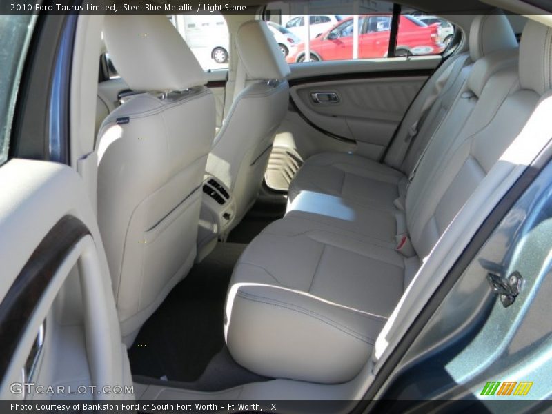 Steel Blue Metallic / Light Stone 2010 Ford Taurus Limited