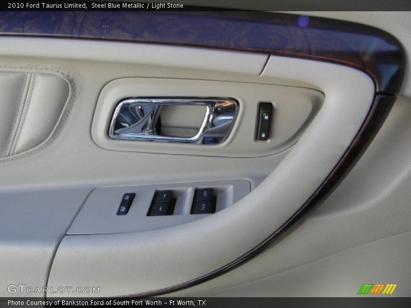 Steel Blue Metallic / Light Stone 2010 Ford Taurus Limited