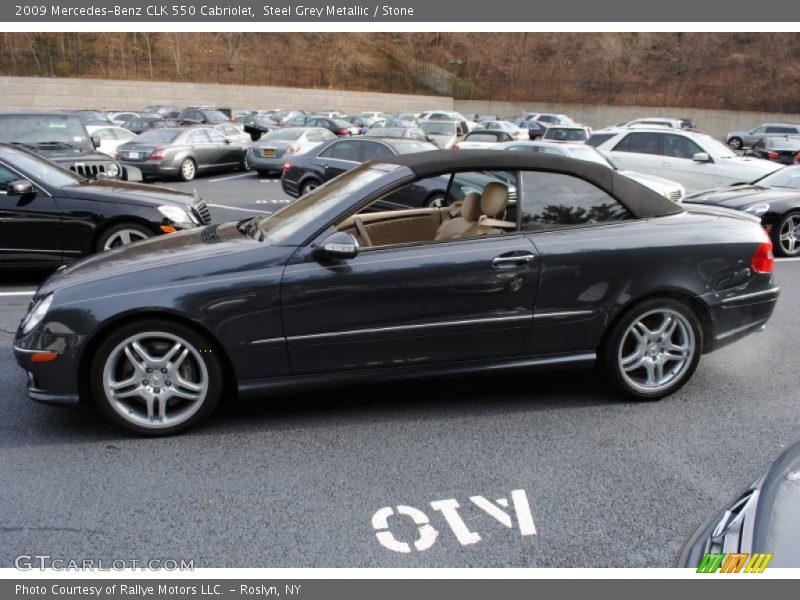  2009 CLK 550 Cabriolet Steel Grey Metallic