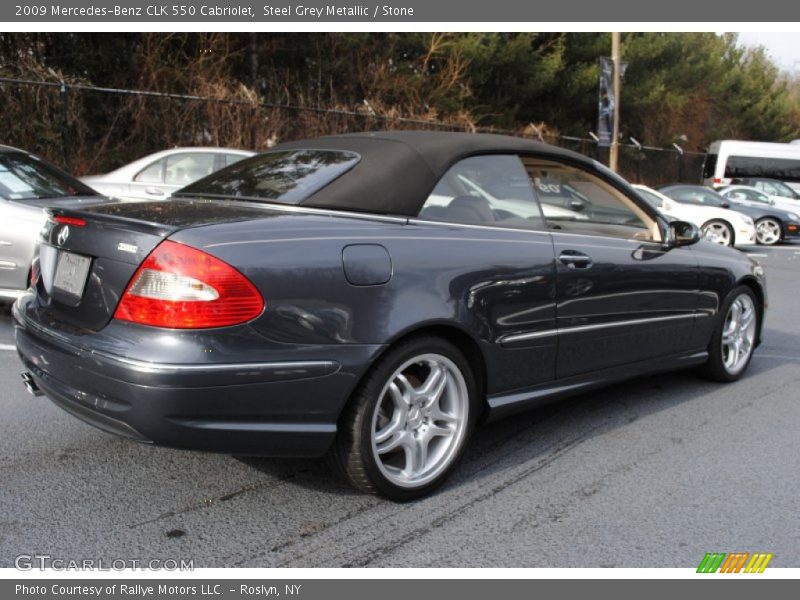  2009 CLK 550 Cabriolet Steel Grey Metallic