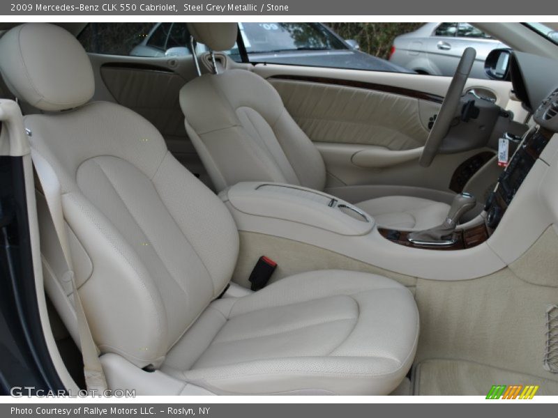  2009 CLK 550 Cabriolet Stone Interior