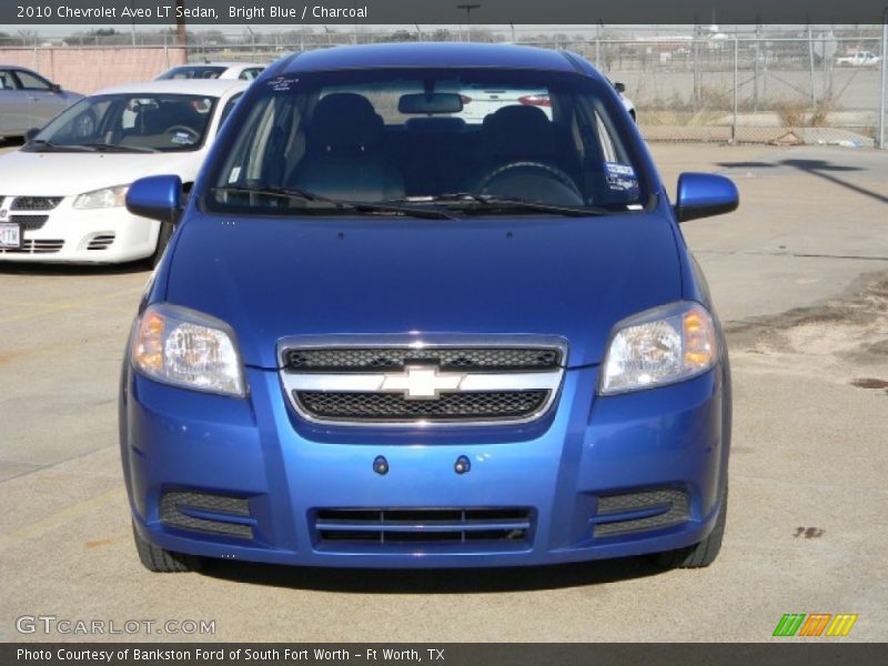 Bright Blue / Charcoal 2010 Chevrolet Aveo LT Sedan