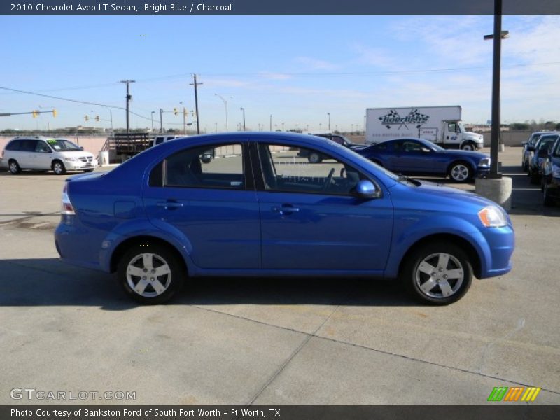 Bright Blue / Charcoal 2010 Chevrolet Aveo LT Sedan