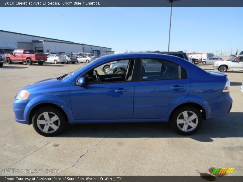 Bright Blue / Charcoal 2010 Chevrolet Aveo LT Sedan