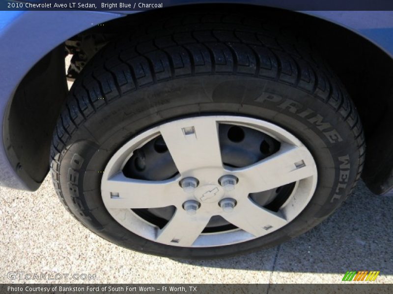 Bright Blue / Charcoal 2010 Chevrolet Aveo LT Sedan