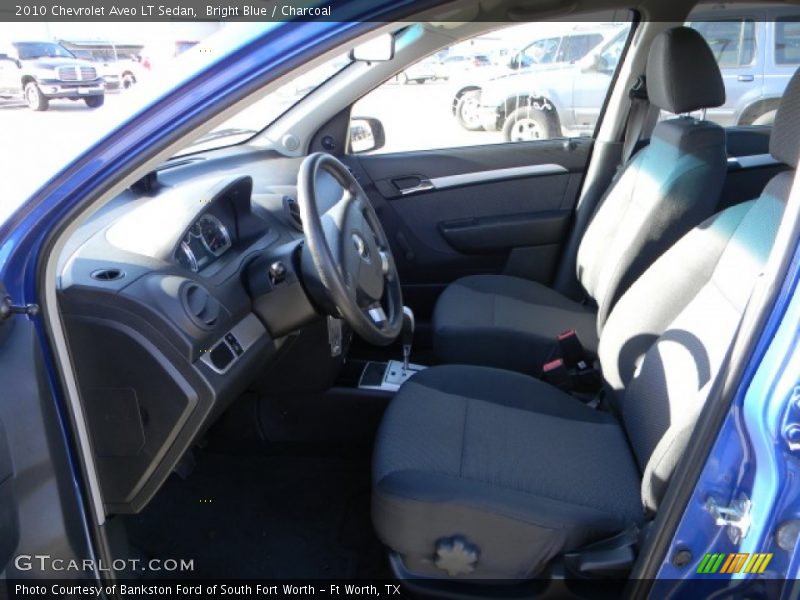 Bright Blue / Charcoal 2010 Chevrolet Aveo LT Sedan