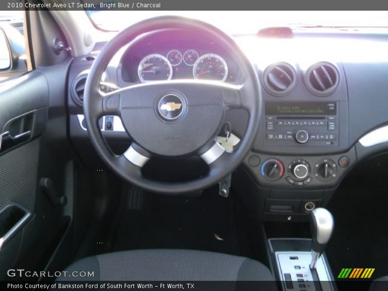 Bright Blue / Charcoal 2010 Chevrolet Aveo LT Sedan